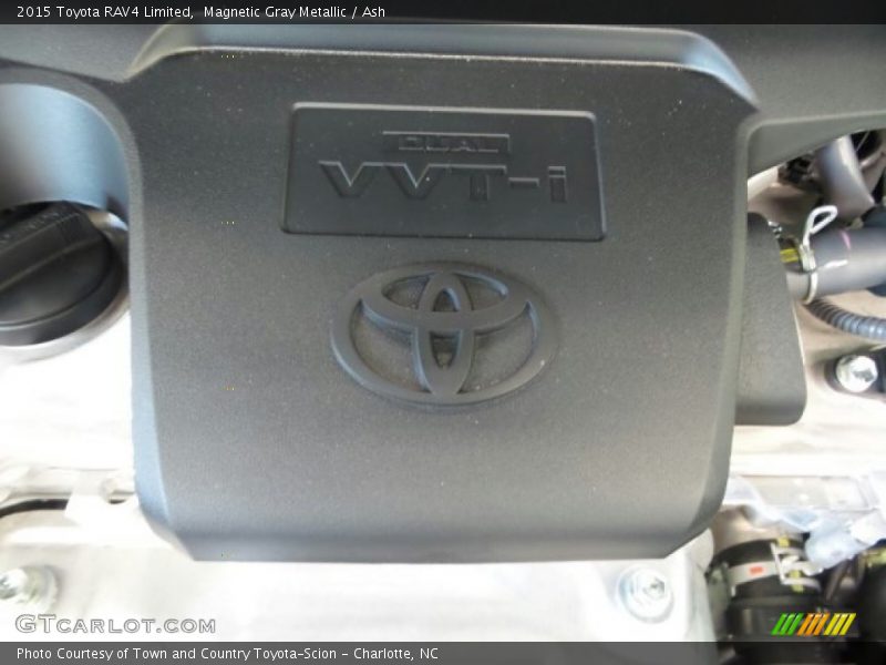 Magnetic Gray Metallic / Ash 2015 Toyota RAV4 Limited