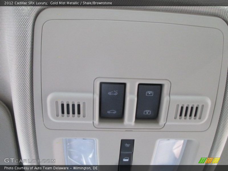 Gold Mist Metallic / Shale/Brownstone 2012 Cadillac SRX Luxury