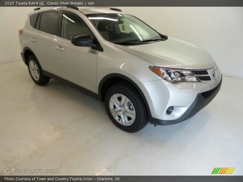 Classic Silver Metallic / Ash 2015 Toyota RAV4 LE