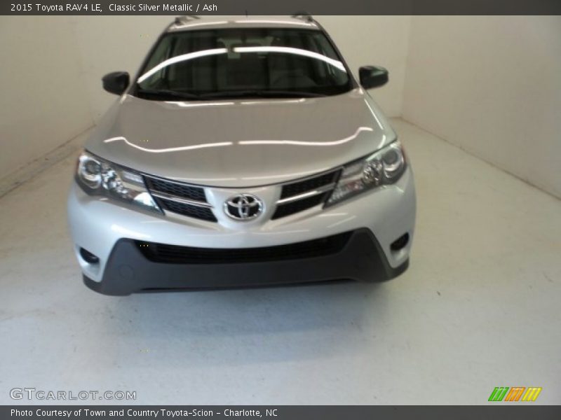 Classic Silver Metallic / Ash 2015 Toyota RAV4 LE