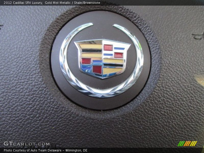 Gold Mist Metallic / Shale/Brownstone 2012 Cadillac SRX Luxury