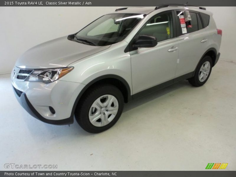 Classic Silver Metallic / Ash 2015 Toyota RAV4 LE