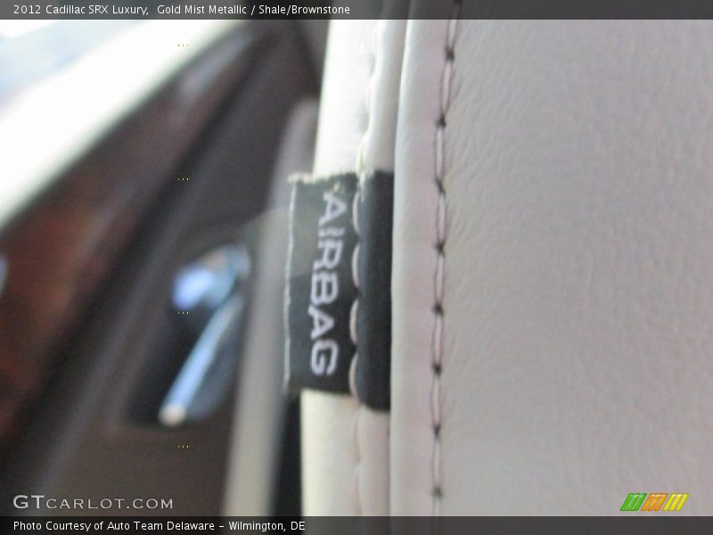 Gold Mist Metallic / Shale/Brownstone 2012 Cadillac SRX Luxury