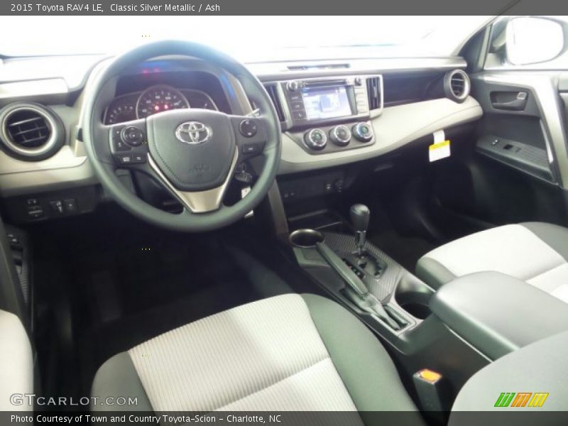 Classic Silver Metallic / Ash 2015 Toyota RAV4 LE