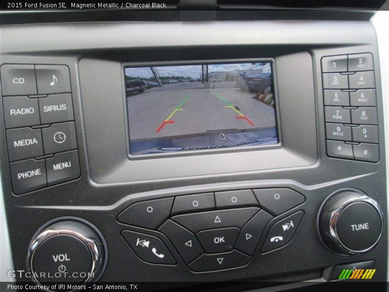 Magnetic Metallic / Charcoal Black 2015 Ford Fusion SE