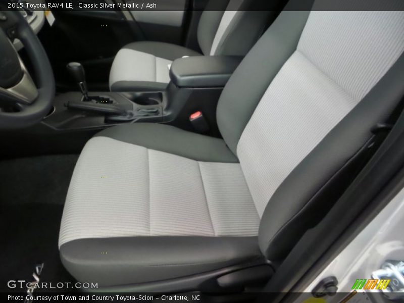 Classic Silver Metallic / Ash 2015 Toyota RAV4 LE