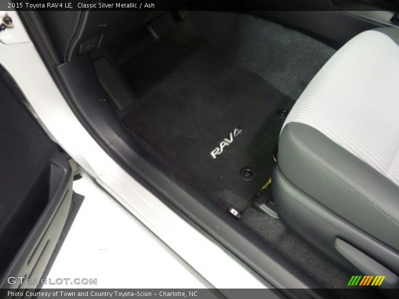 Classic Silver Metallic / Ash 2015 Toyota RAV4 LE