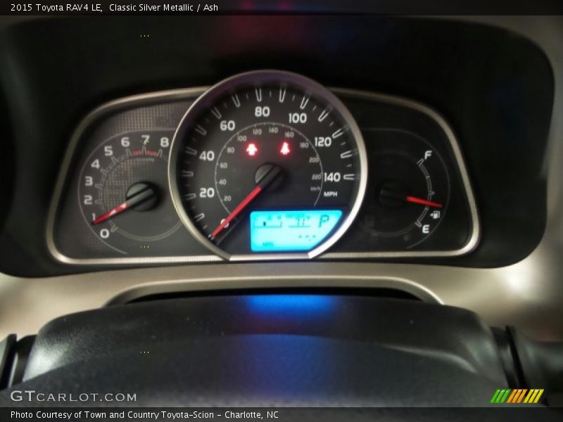 Classic Silver Metallic / Ash 2015 Toyota RAV4 LE