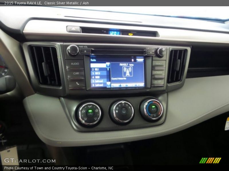 Classic Silver Metallic / Ash 2015 Toyota RAV4 LE