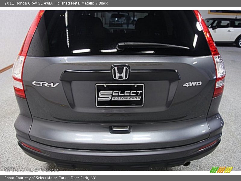 Polished Metal Metallic / Black 2011 Honda CR-V SE 4WD