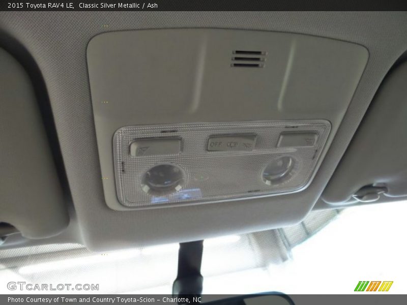 Classic Silver Metallic / Ash 2015 Toyota RAV4 LE