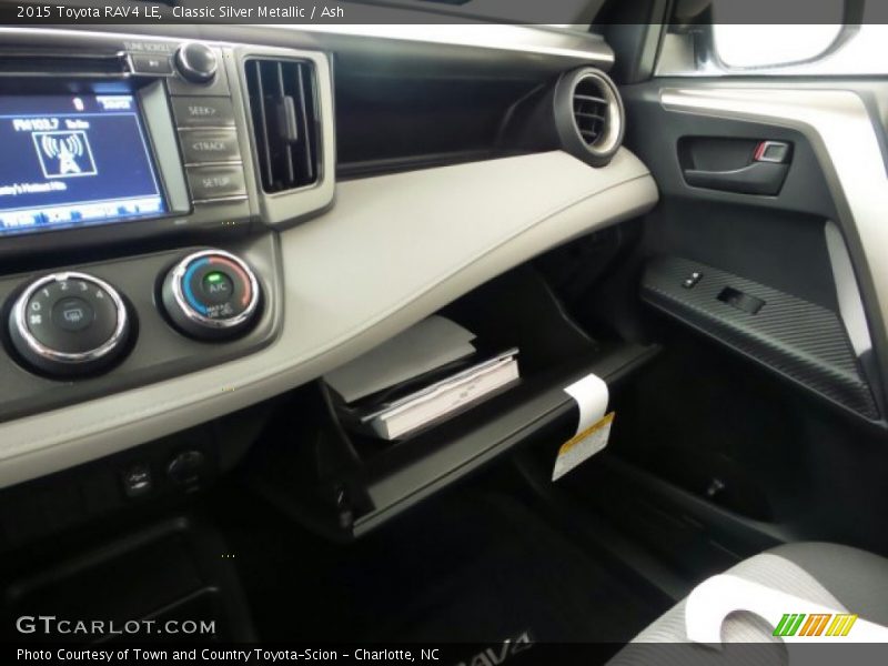 Classic Silver Metallic / Ash 2015 Toyota RAV4 LE