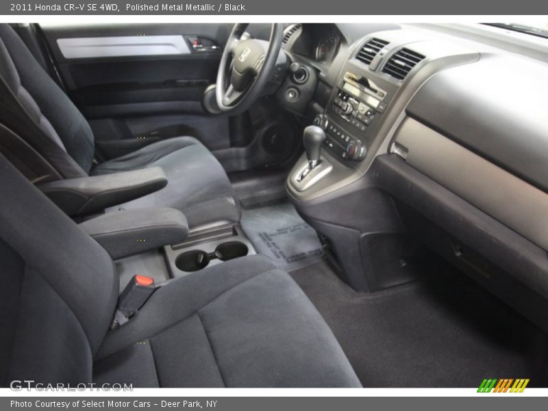 Polished Metal Metallic / Black 2011 Honda CR-V SE 4WD
