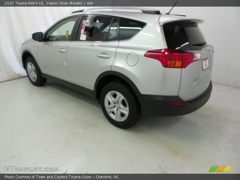 Classic Silver Metallic / Ash 2015 Toyota RAV4 LE