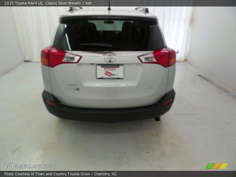 Classic Silver Metallic / Ash 2015 Toyota RAV4 LE