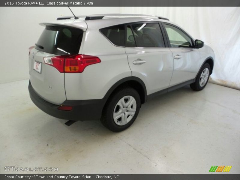Classic Silver Metallic / Ash 2015 Toyota RAV4 LE