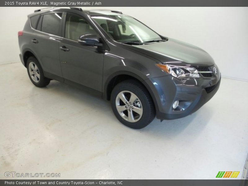 Magnetic Gray Metallic / Ash 2015 Toyota RAV4 XLE