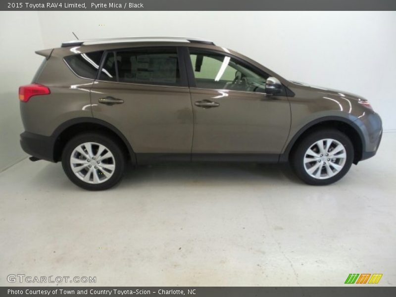 Pyrite Mica / Black 2015 Toyota RAV4 Limited