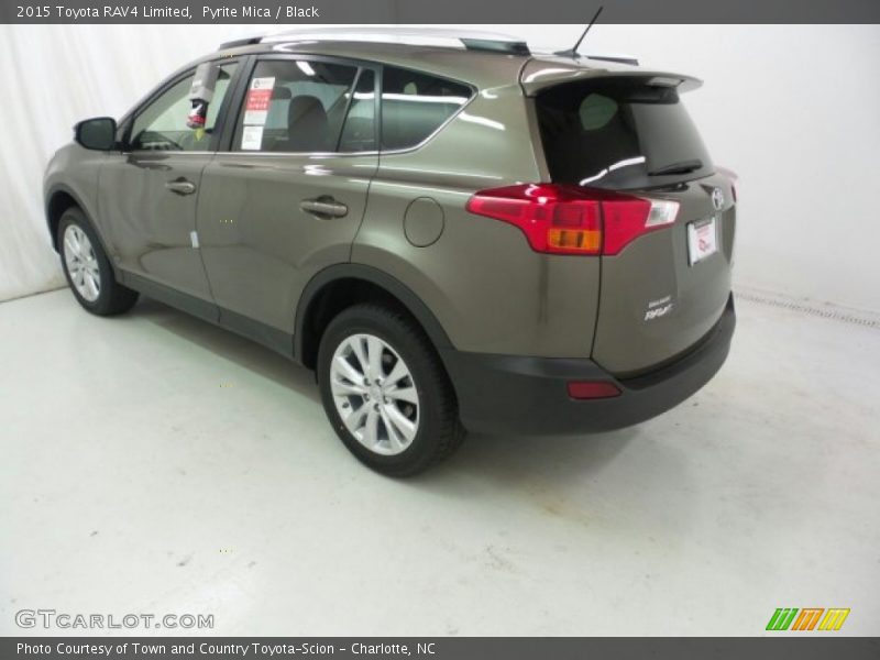 Pyrite Mica / Black 2015 Toyota RAV4 Limited