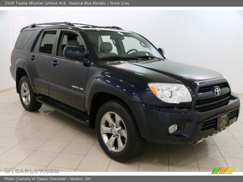 Nautical Blue Metallic / Stone Gray 2008 Toyota 4Runner Limited 4x4