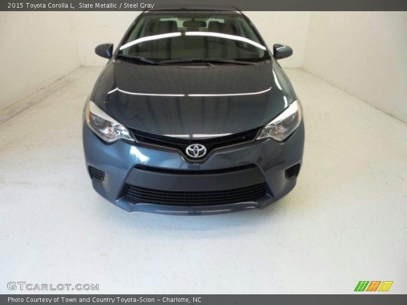 Slate Metallic / Steel Gray 2015 Toyota Corolla L