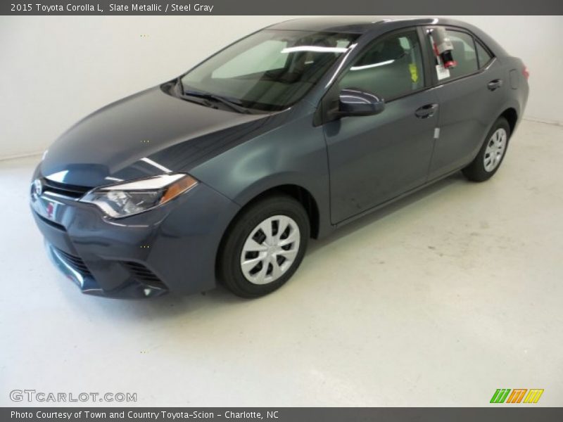 Slate Metallic / Steel Gray 2015 Toyota Corolla L
