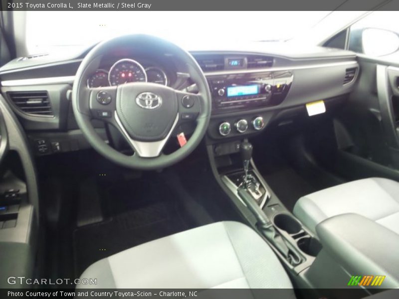 Slate Metallic / Steel Gray 2015 Toyota Corolla L