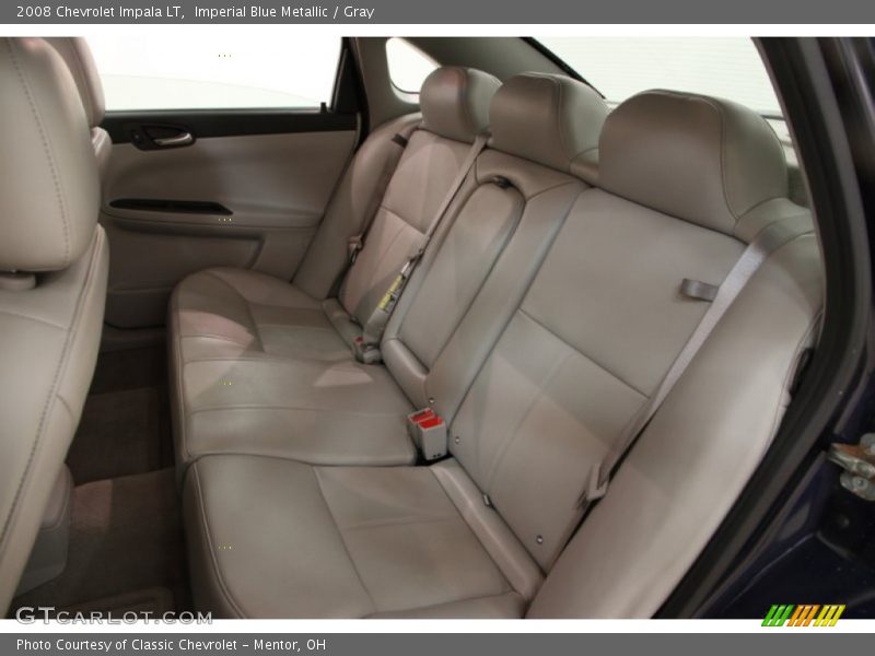 Imperial Blue Metallic / Gray 2008 Chevrolet Impala LT