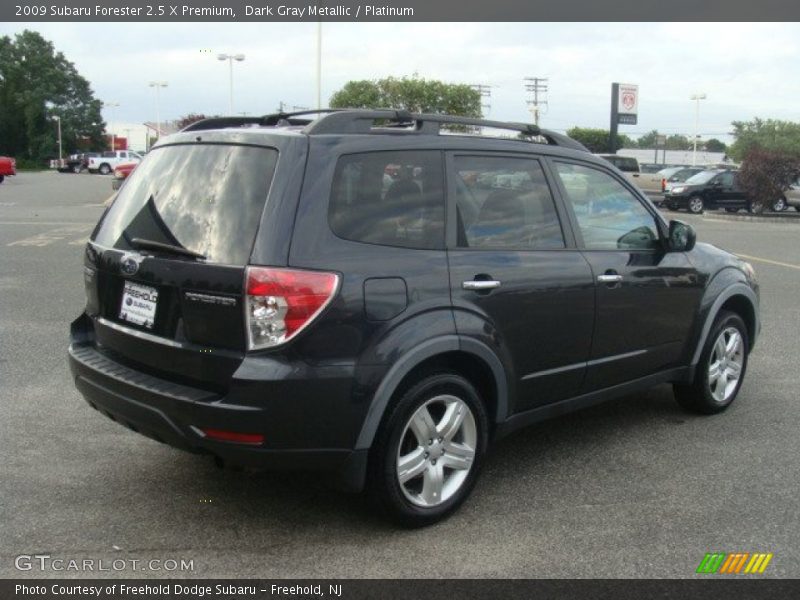 Dark Gray Metallic / Platinum 2009 Subaru Forester 2.5 X Premium