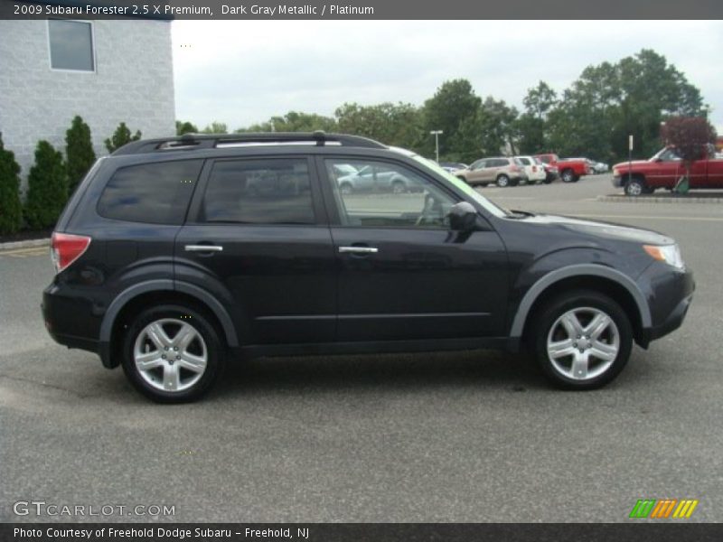 Dark Gray Metallic / Platinum 2009 Subaru Forester 2.5 X Premium