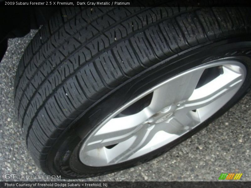 Dark Gray Metallic / Platinum 2009 Subaru Forester 2.5 X Premium