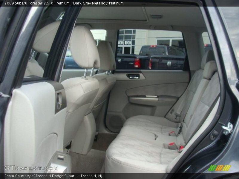 Dark Gray Metallic / Platinum 2009 Subaru Forester 2.5 X Premium