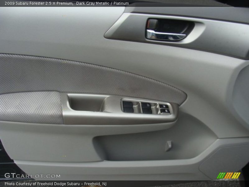 Dark Gray Metallic / Platinum 2009 Subaru Forester 2.5 X Premium