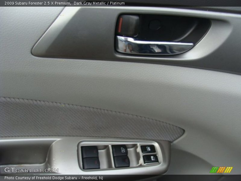 Dark Gray Metallic / Platinum 2009 Subaru Forester 2.5 X Premium
