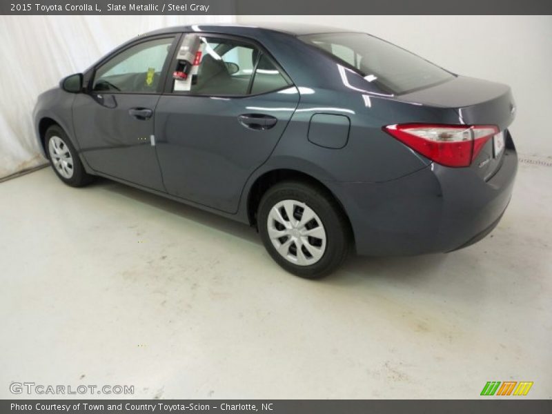 Slate Metallic / Steel Gray 2015 Toyota Corolla L