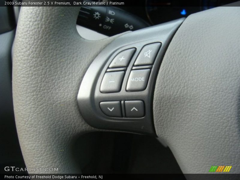 Dark Gray Metallic / Platinum 2009 Subaru Forester 2.5 X Premium