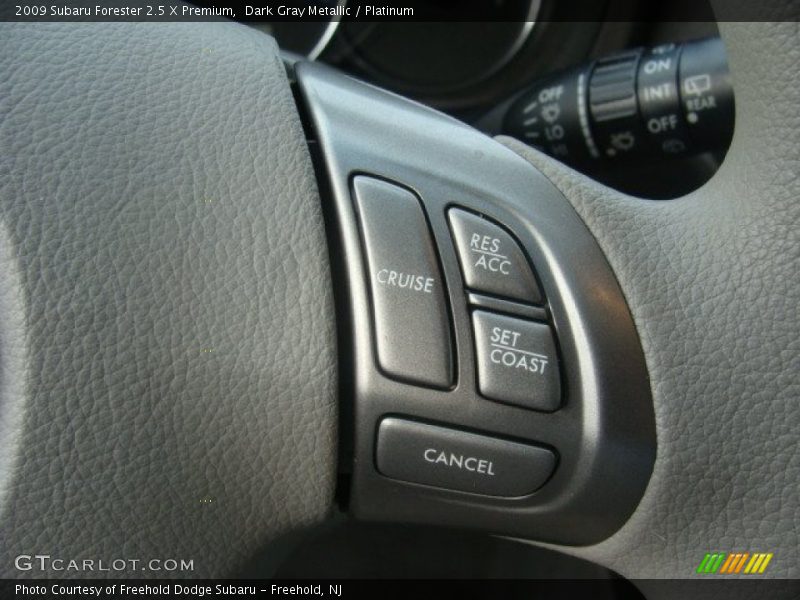 Dark Gray Metallic / Platinum 2009 Subaru Forester 2.5 X Premium