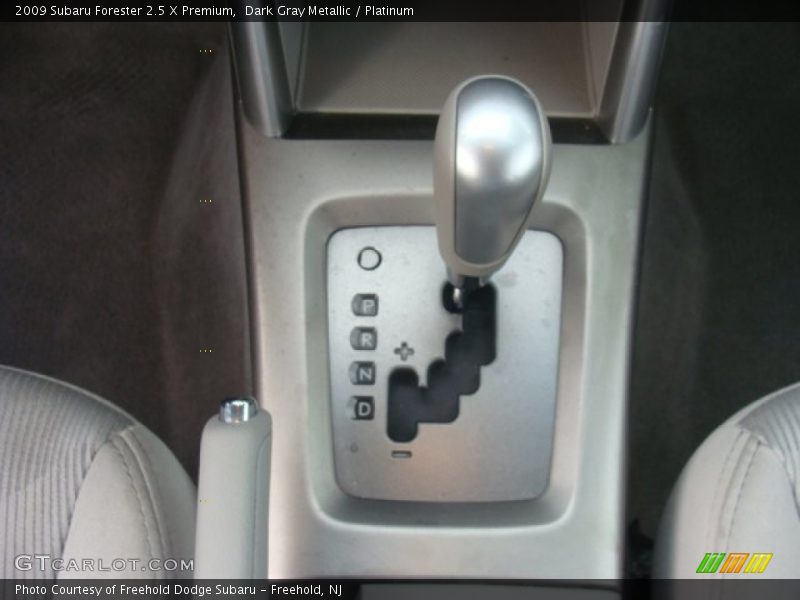 Dark Gray Metallic / Platinum 2009 Subaru Forester 2.5 X Premium