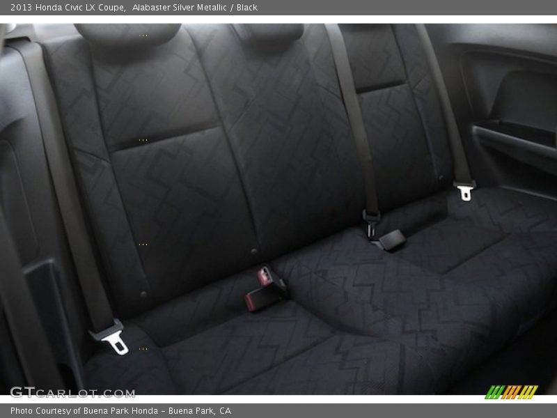 Alabaster Silver Metallic / Black 2013 Honda Civic LX Coupe