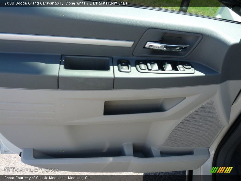 Stone White / Dark Slate/Light Shale 2008 Dodge Grand Caravan SXT