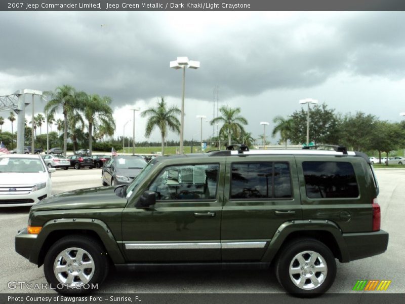 2007 Commander Limited Jeep Green Metallic