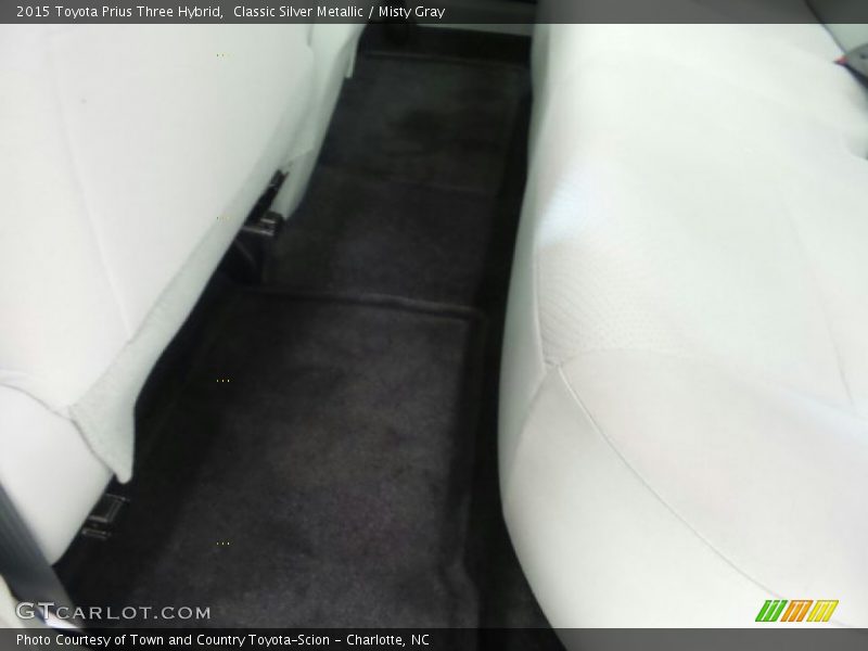 Classic Silver Metallic / Misty Gray 2015 Toyota Prius Three Hybrid