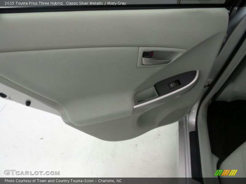 Classic Silver Metallic / Misty Gray 2015 Toyota Prius Three Hybrid
