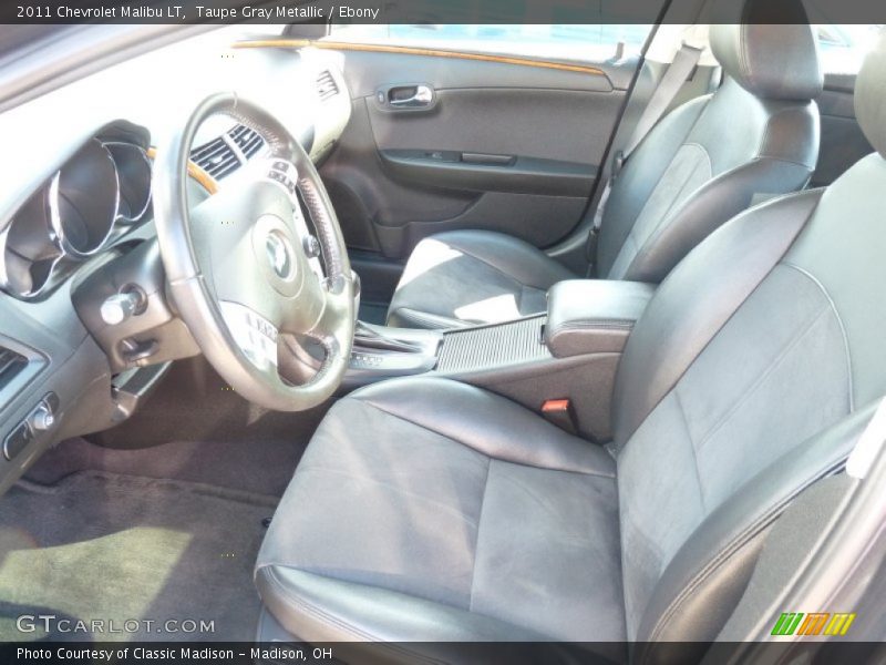 Taupe Gray Metallic / Ebony 2011 Chevrolet Malibu LT