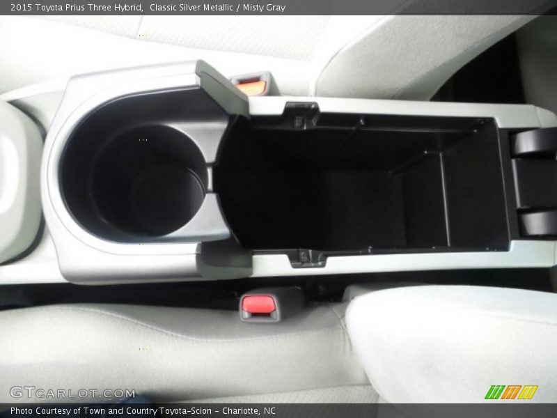 Classic Silver Metallic / Misty Gray 2015 Toyota Prius Three Hybrid