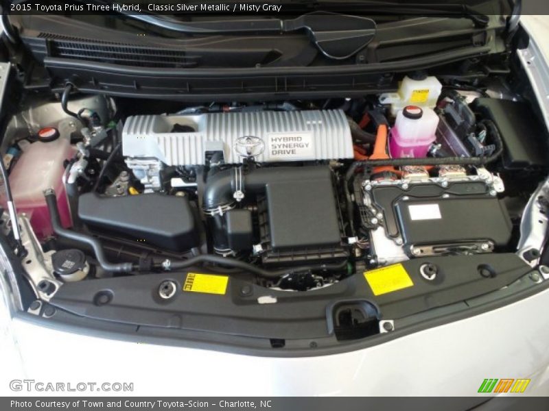  2015 Prius Three Hybrid Engine - 1.8 Liter DOHC 16-Valve VVT-i 4 Cylinder/Electric Hybrid