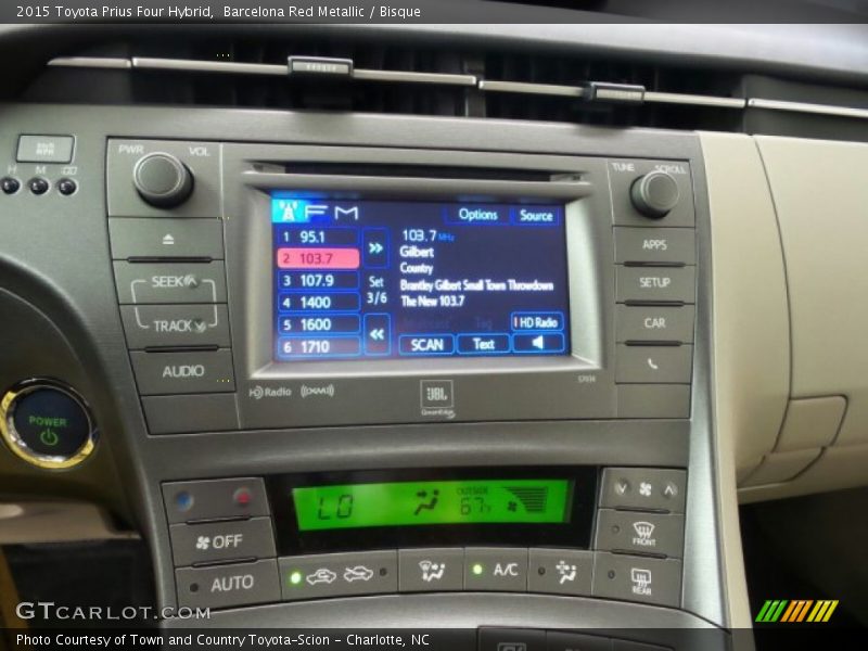 Controls of 2015 Prius Four Hybrid