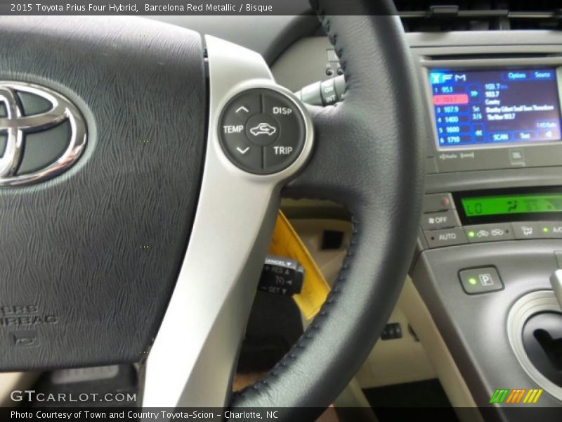 Controls of 2015 Prius Four Hybrid