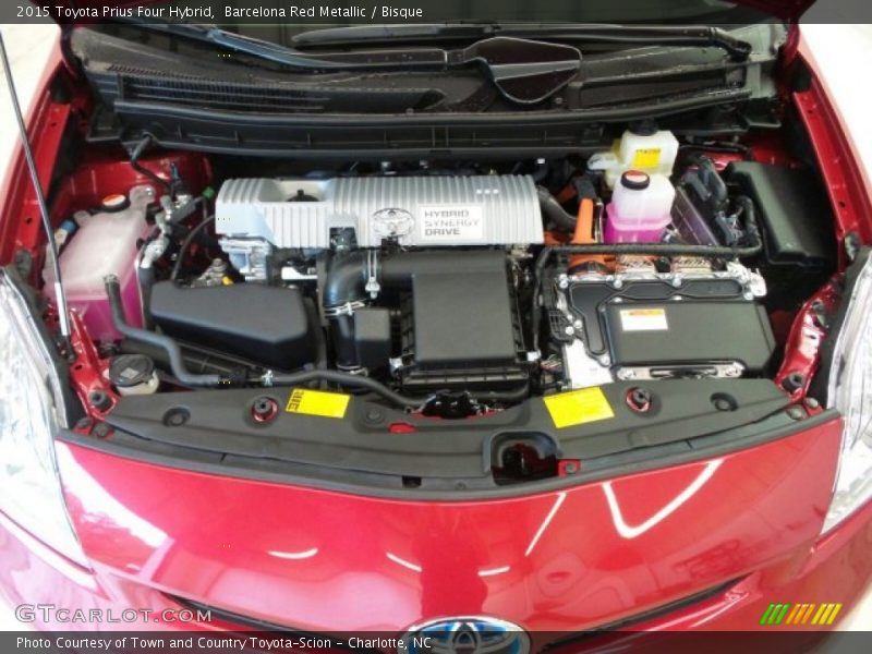  2015 Prius Four Hybrid Engine - 1.8 Liter DOHC 16-Valve VVT-i 4 Cylinder/Electric Hybrid