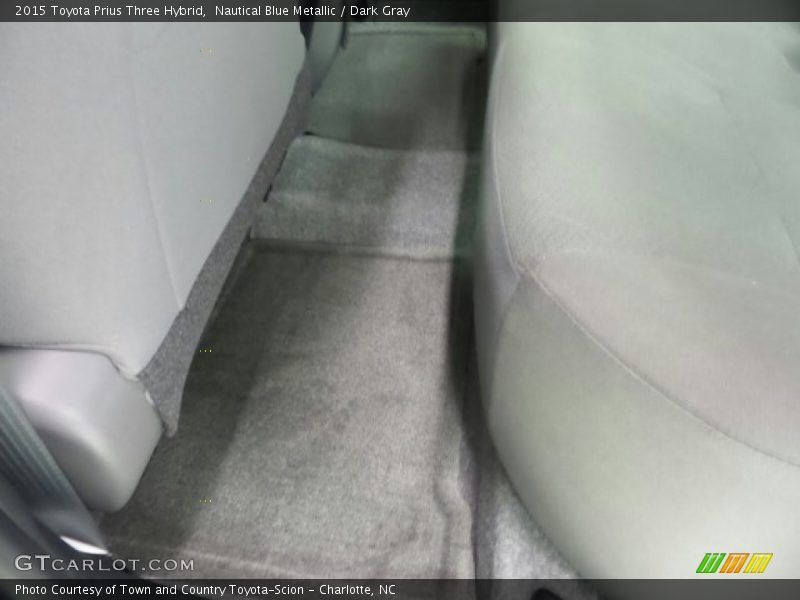Nautical Blue Metallic / Dark Gray 2015 Toyota Prius Three Hybrid